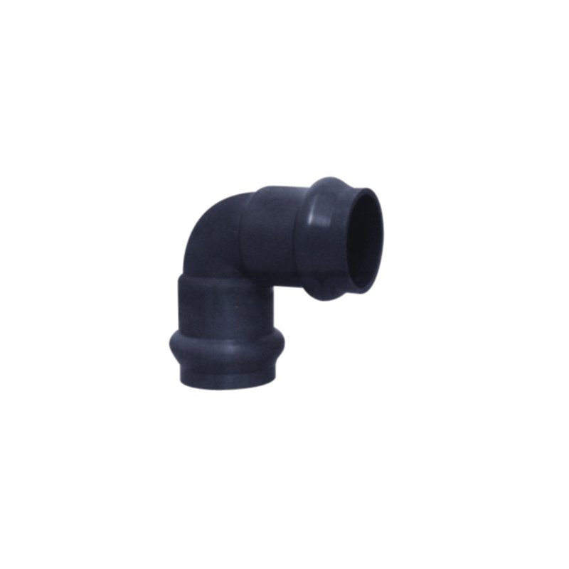 U-PVC 90° Geçme Muflu Dirsek F / F