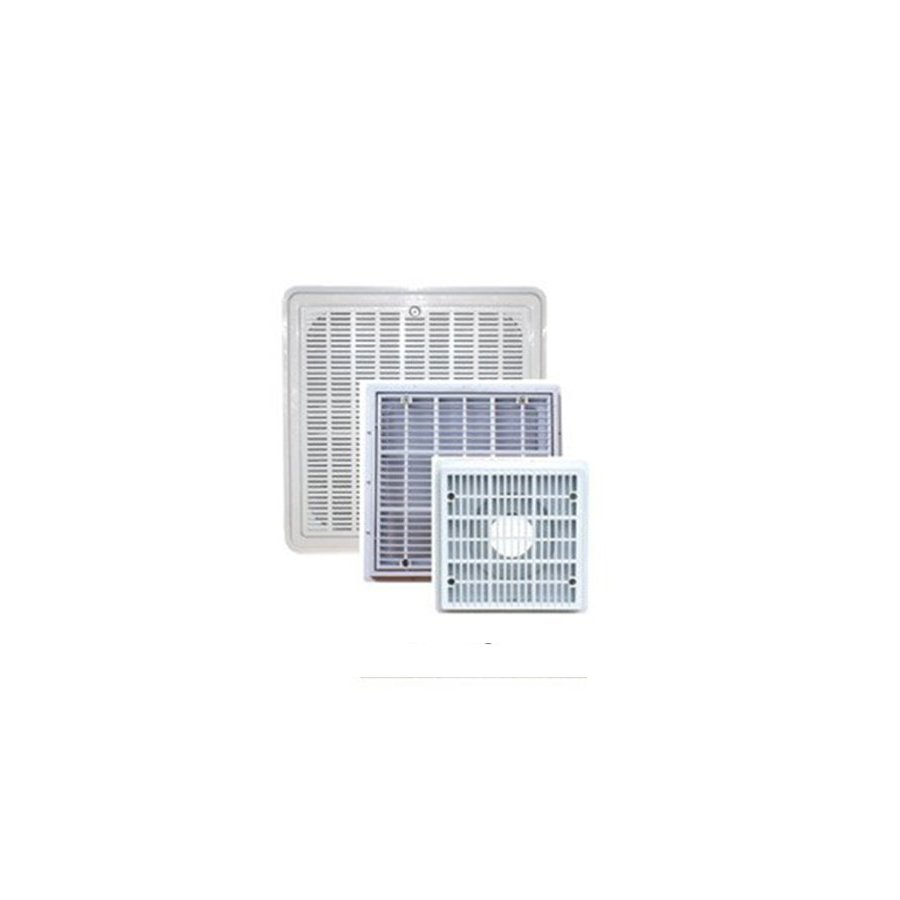 410x410 Kare Dip Emiş Izgarası (ABS)