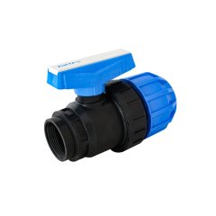 U-Pvc Küresel Tek Taraf İçten Dişli Tek Taraf Kaplin Çıkışlı Tek Taraflı Vana