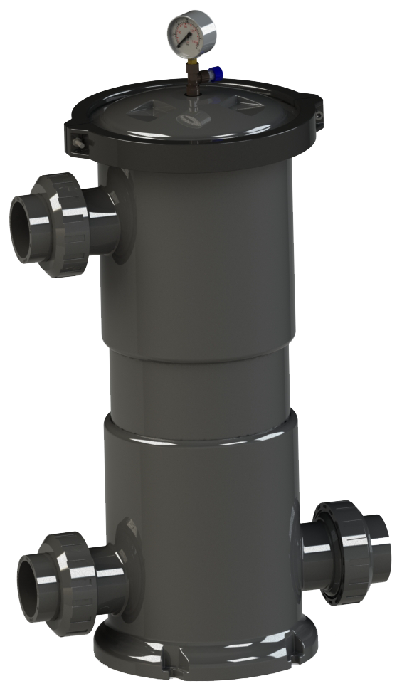 NANO FİBER VORTEX FİLTRE 17 m3/h GİRİŞ-ÇIKIŞ AYNI YÖN