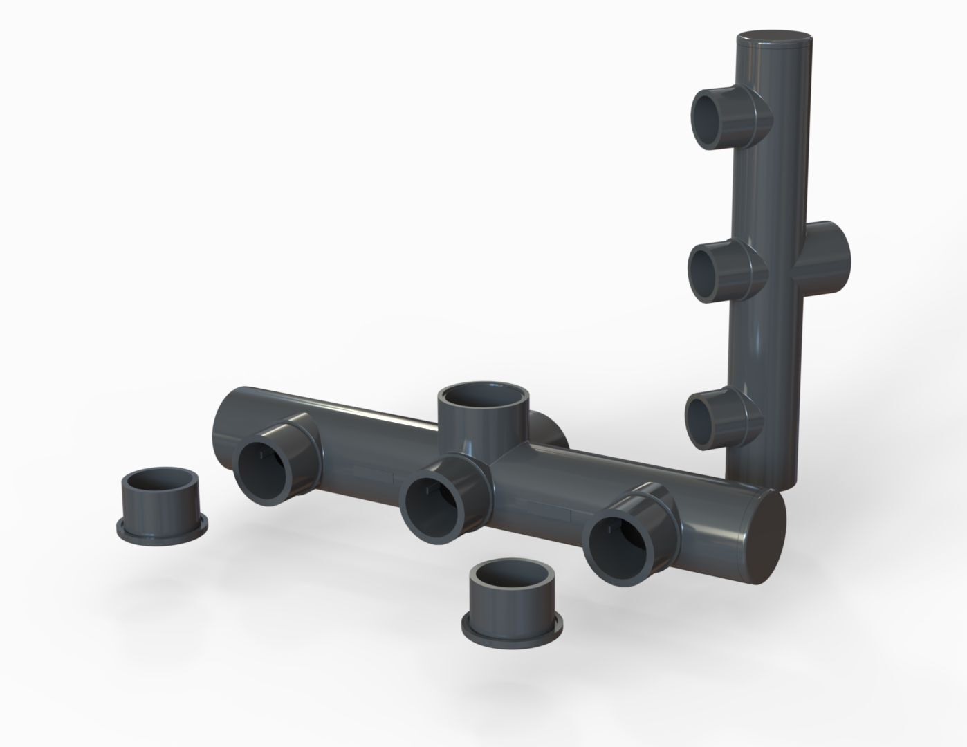 U-PVC ÜÇ YOLLU KOLLEKTÖR