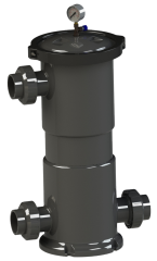 NANO FİBER VORTEX FİLTRE 17 m3/h GİRİŞ-ÇIKIŞ 180°