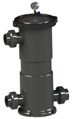 NANO FİBER VORTEX FİLTRE 17 m3/h GİRİŞ-ÇIKIŞ 180°