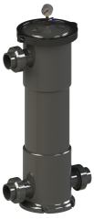 NANO FİBER VORTEX FİLTRE 27 m3/h GİRİŞ-ÇIKIŞ 180°
