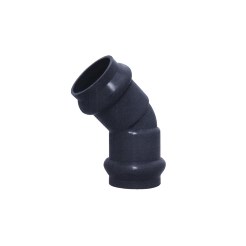 U-PVC 45° Geçme Muflu Dirsek F / F