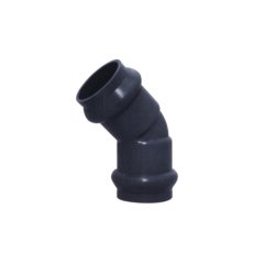 U-PVC 45° Geçme Muflu Dirsek F / F